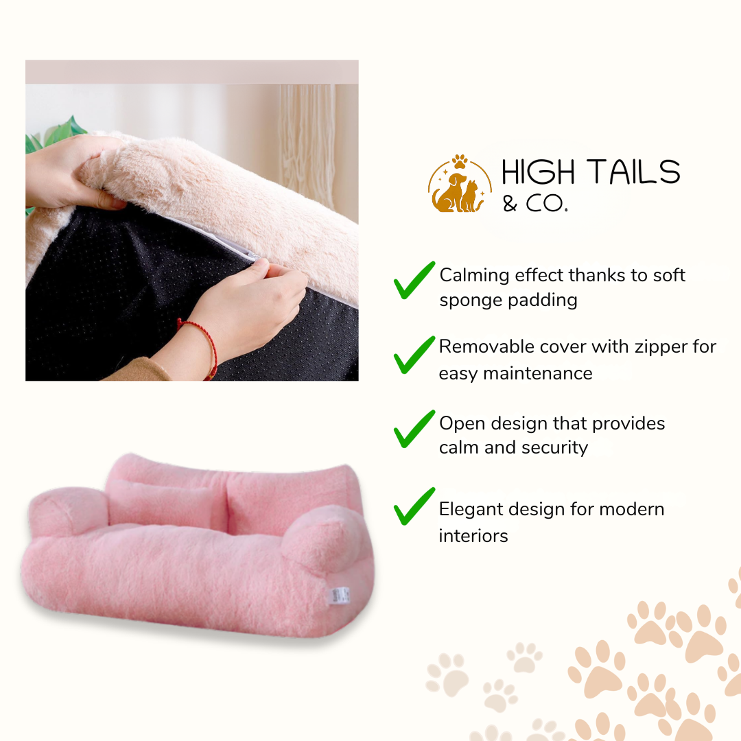 Naptura - Calming Plush Pet Sofa