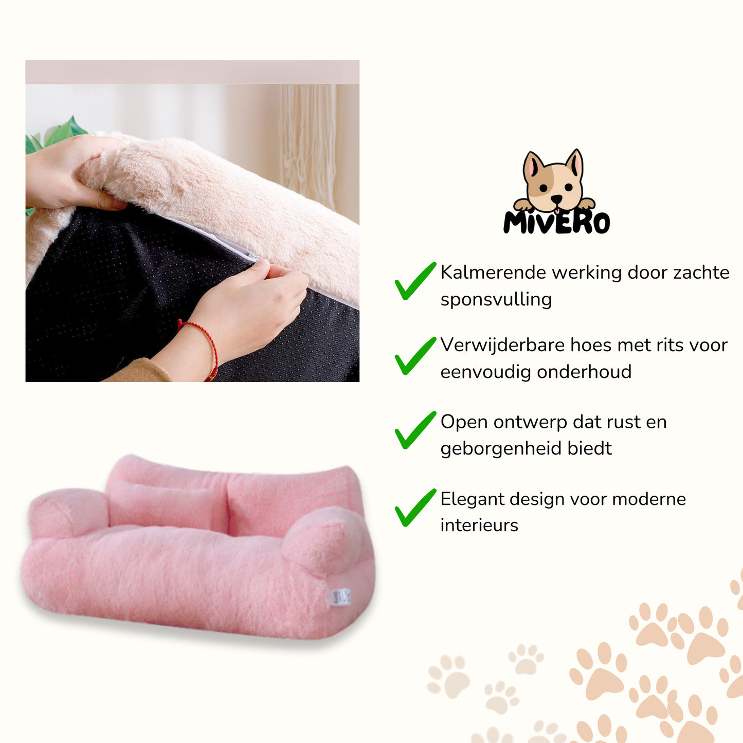 Naptura - Calming Plush Pet Sofa