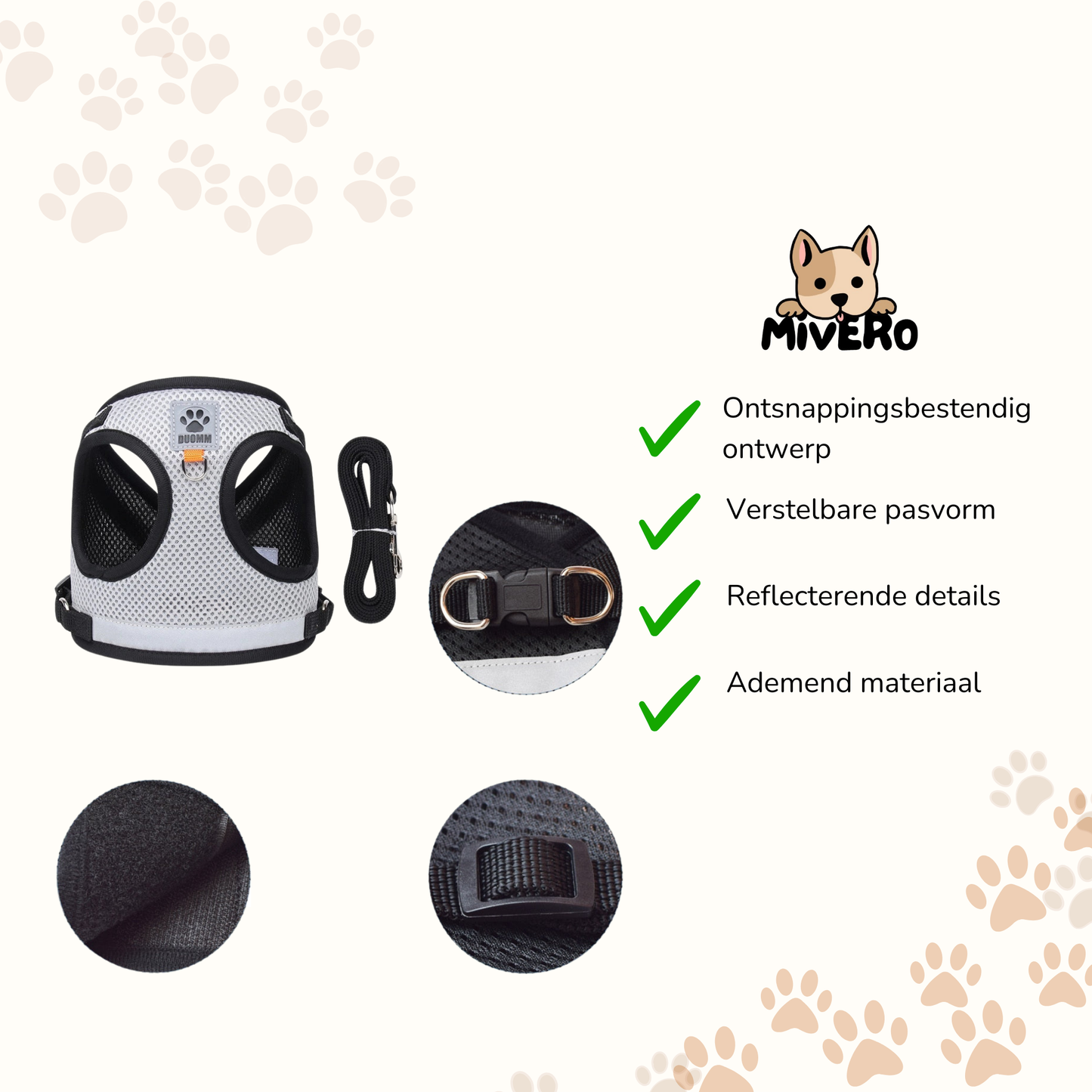 SnugFit - Escape-Proof Reflective Cat Harness