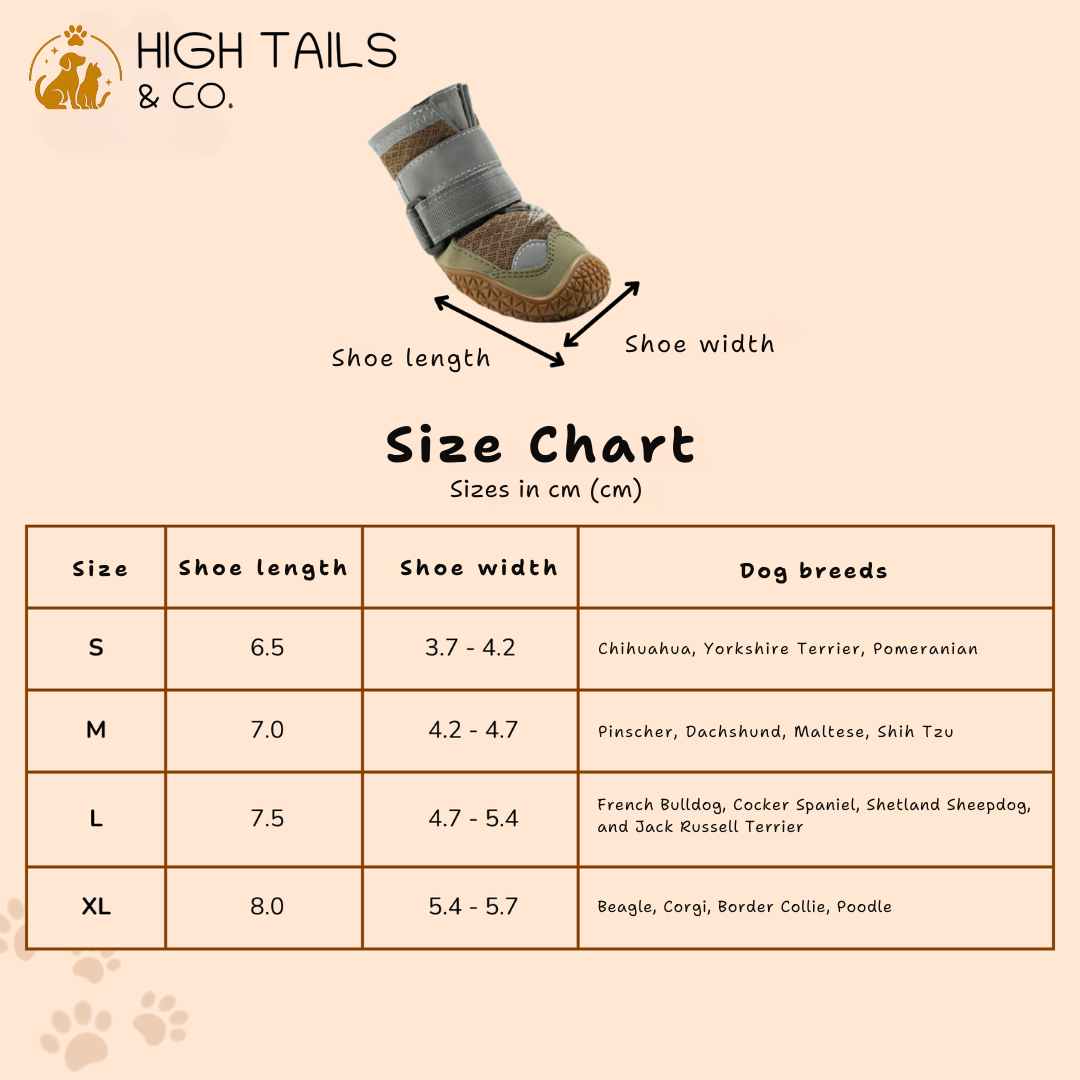 TrailPaws - Protective Non-Slip Dog Shoes
