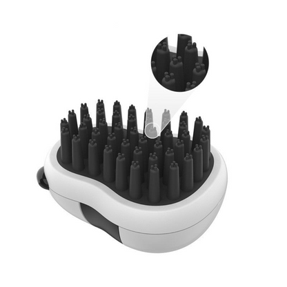 Panda Model Pet Grooming Cat Comb & Bathing Brush Set - Complete Grooming Solution
