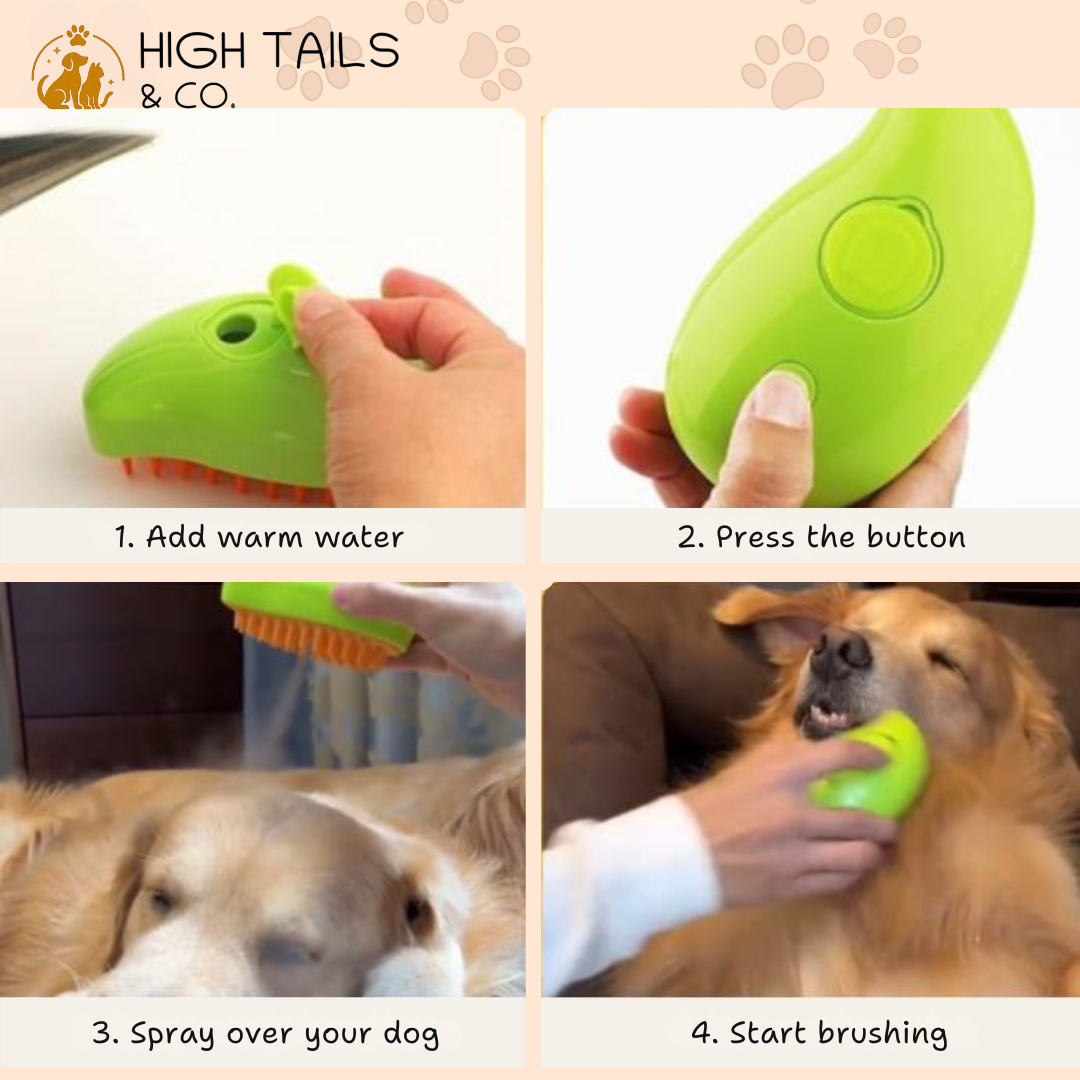 SteamBrush - Is your dog suffering from hair loss?