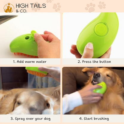 SteamBrush - Is your dog suffering from hair loss?