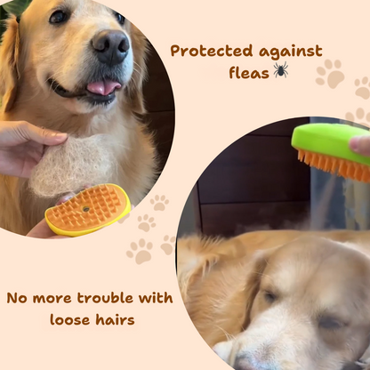 SteamBrush - Is your dog suffering from hair loss?