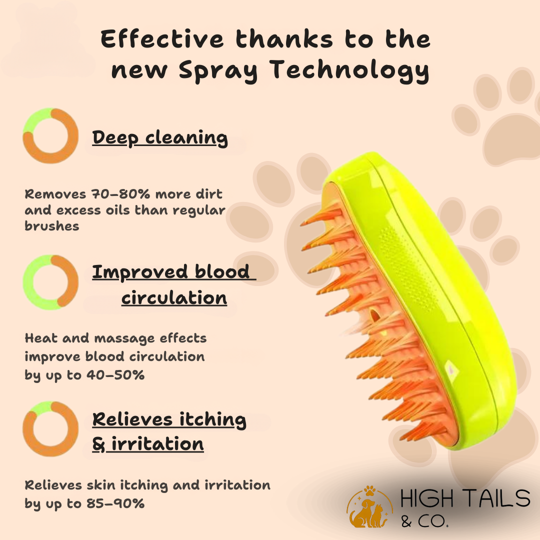 SteamBrush - Is your dog suffering from hair loss?